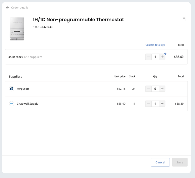 thermostat-potential savings